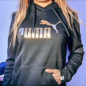 Gold foil Puma Sweatshirt